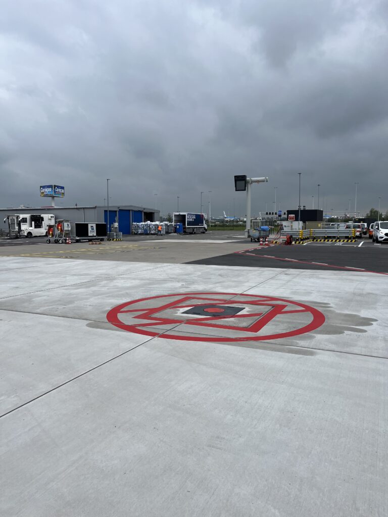 Reduction of ground vehicle movements from and to buffer positions